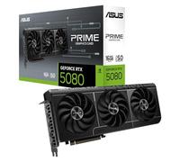 ASUS Prime GeForce RTX 5080 16GB GDDR7 Tarjeta gráfica Compatible con SFF (PCIe 5.0, 16 GB GDDR7, HDMI/DP 2.1, 2.5 Ranuras, Ventiladores Axial-Tech, cámara de Vapor, BIOS Dual)