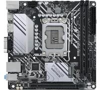 ASUS PRIME H610I-PLUS D4 LGA 1700 (Intel 12ª generación e Intel vPro) mini ITX placa base (PCIe 4.0, DDR4, USB 3.2 Gen 1 tipo A, 1 Gb Lan, DP/HDMI/D-Sub, V-M.2(E), Q-LED, encabezado de salida mono con