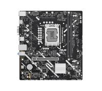 ASUS Prime H810M-K Intel H810 LGA1851 - Placa Base Micro-ATX (Advanced AI PC-Ready, Ranuras DDR5, PCIe 4.0, HDMI, VGA, USB 5 Gbps h, USB 5 Gbps Type-C v., Ranura M.2, Realtek 1 GB Ethernet, Aura SY