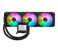 ASUS Prime LC 360 ARGB LCD - Sistema de refrigeración líquida para CPU todo en uno con pantalla LCD, bomba Asetek de alto rendimiento, motor robusto, ventiladores conectables en cadena