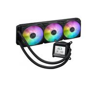 ASUS Prime LC 360 ARGB LCD - Sistema de refrigeración líquida para CPU todo en uno con pantalla LCD, bomba Asetek de alto rendimiento, motor robusto, ventiladores conectables en cadena