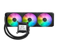 ASUS Prime LC 360 ARGB LCD - Sistema de refrigeración líquida para CPU todo en uno con pantalla LCD, bomba Asetek de alto rendimiento, motor robusto, ventiladores conectables en cadena