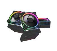 Asus Prime MR120 ARGB Black 3in1 Ventilador 12cm Negro - Pack 3 unidades