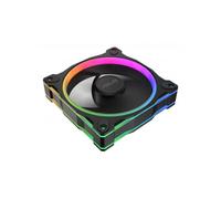 ASUS Prime MR120 ARGB Single Pack, Ventilador PWM de 120 mm, 20 LED ARGB, velocidad del ventilador de 1600 RPM, flujo de aire de 58 CFM, marco de 28 mm de grosor, Aura Sync