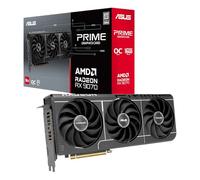 ASUS Prime Radeon RX 9070 OC Edition - Tarjeta gráfica (PCIe 5.0, HDMI/DP 2.1, diseño de Ranura 2.5, Ventilador axial, Doble Bola, BIOS Dual, ASUS GPU Guard)