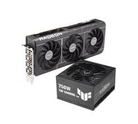Asus Prime Radeon RX 9070 XT OC 16GB + Asus TUF Gaming 750W - Tarjeta gráfica + Fuente