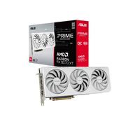 Asus Prime Radeon RX 9070 XT White OC Edition 16GB GDDR6 - Tarjeta Gráfica