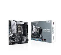 ASUS Prime Z690M-PLUS D4, Placa base LGA 1700 mATX (PCIe 5.0, VRM de 10+1 fases, DDR4, 1 GB LAN, USB 3.2 Gen. 2x2 de tipo C, USB 3.2 Gen. 1 de tipo C frontal, Thunderbolt 4), Negro, Z690 (Alder Lake)