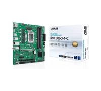 ASUS Pro B860M-C-CSM Business Mainboard Socket Intel LGA 1851 (microATX, PCIe 5.0, DDR5, SafeSlot, ASUS Control Center Express, CSM, Q-LED Core, COM Debug-Header)