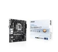 ASUS Pro H810M-CT-CSM Micro-ATX mATX Intel H810 Placa Base empresarial, procesadores Intel Core Ultra (Serie 2) Lista, DDR5, M.2, HDMI con Mayor Seguridad, fiabilidad, manejabilidad y Facilidad de