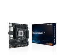 ASUS Pro WS B850M-ACE SE AM5 B850 mATX MicroATX Business Placa Base, PCIe 5.0 x 16, DDR5, 2X PCIe 5.0 M.2, PCIe 5.0 MCIO, U.2, 10G y 2.5G LAN, USB4, gestión remota expresa del Centro de Control ASUS