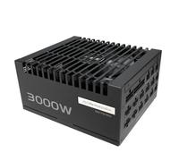 ASUS Pro WS - Fuente de alimentación para estación de trabajo Platinum (3000 W, soporta hasta cuatro tarjetas gráficas GeForce RTX 5090, ATX 3.1, PCIe 5.1 con conectores de 12 V, 2 x 6 y certificado