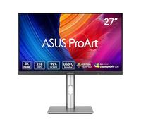 ASUS ProArt Display 5K PA27JCV - Monitor Profesional de 27", IPS, 5K (5120x2880), 99% DCI-P3, LuxPixel AGLR, Light Sync, Calman, USB-C, DisplayHDR 500, Auto KVM, Ergonómico, Sostenibilidad