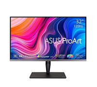 ASUS ProArt PA32UCG-K - Monitor Profesional 32 pulgadas 4K HDR, 1600 nits, Mini-LED, 120 Hz VRR, FreeSync2 HDR, Dolby Vision, HDR-10, HLG, DCI-P3, Thunderbolt 3, HDMI v2.1, VESA DisplayHDR 1400, Negro