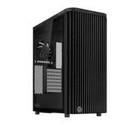 ASUS ProArt PA401, Chasis ATX con Panel de Vidrio Templado, Compatible con GPU de hasta 314 mm, Dos Ventiladores de 160 mm, Bloqueo del Panel Lateral, Soporte para Fuente de alimentación extraíble