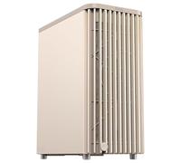 ASUS ProArt PA401 Wood Edition - Chasis ATX con Panel de Metal, Compatible con GPU de 314mm, Compatible con radiadores de 240 mm, Dos Ventiladores de 160mm, Soporte de PSU extraíble - Beige