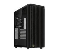 ASUS ProArt PA401 Wood Edition, Chasis PC ATX para Torre Mediana, Panel Frontal de Madera, Panel Lateral de Cristal Templado, 2 Ventiladores de 160 mm con aspas anulares, Bloqueo de Botones