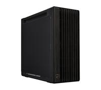 ASUS ProArt PA602 Wood Edition Metal, Chasis para Ordenador E-ATX (Panel Lateral de Metal, Dos Ventiladores de 200 x 38 mm, radiador de 420 mm, USB Tipo-C, Indicador de Polvo IR)