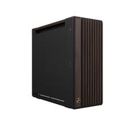 ASUS ProArt PA602 Wood Edition Modern Black - Chasis E-ATX con Panel de Metal, Compatible con GPU de hasta 440 mm, y radiadores de 420 mm, Ventiladores de 140 mm y de 200 mm preinstalados