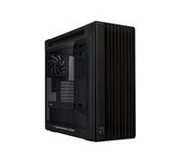 ASUS ProArt PA602 Wood Edition Tempered Glass, Chasis para Ordenador E-ATX (Panel Lateral de Cristal Templado, Dos Ventiladores de 200 x 38 mm, radiador de 420 mm, USB Tipo-C, Indicador de Polvo IR)