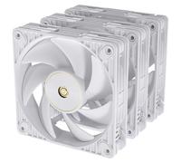 ASUS ProArt PF120 Triple Pack - Ventiladores PMW de 120mm, Alto Rendimiento, Marco de 28 mm, aspas LCP, Funcionamiento silencioso, ingeniería de precisión, Conectores en Cadena, Color Blanco