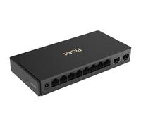 ASUS ProArt PQG-U1080 - Conmutador de Red Plug-and-Play, Ocho Puertos RJ45 de 2,5 G, Dos Puertos SFP+ de 10 G, Montaje Flexible y conectividad preparada para Estudios de Creadores