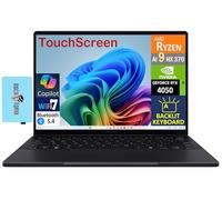 ASUS ProArt PX13 (reemplaza P16) 2 en 1 AI Laptop 13.3 pulgadas Touch OLED 3K 500 nits Display (Ryzen AI 9 HX 370, RTX 4050, 32GB LPDDR5X, 2TB SSD, Backlit KYB, WiFi 7, BT 5.4, Win11P) con expansor de