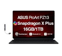 ASUS ProArt PZ13 - Laptop 2 en 1 con pantalla táctil AMOLED de 13.3 pulgadas, pantalla táctil AMOLED 2.8K (Qualcomm Snapdragon X Plus X1P-42-100, 16 GB LPDDR5X, Win 11 Pro) con MS 365 Personal