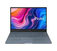 ASUS ProArt StudioBook Pro X Mobile Workstation Laptop 17" FHD bisel estrecho Intel Xeon E-2276M, 64GB ECC DDR4, 4 TB PCIe SSD, Nvidia Quadro RTX 5000, Windows 10 Pro, W730G5T-XH99, Gris estrella