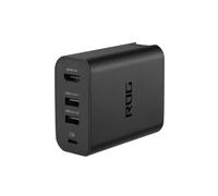 ASUS ROG 100W Gaming Charger Dock - Estación de acoplamiento USB-C - Carga rápida 100W - Hub con HDMI 4K 60Hz - 2 puertos USB-A - Dock Universal para PC Portátil, Consola y Smartphone