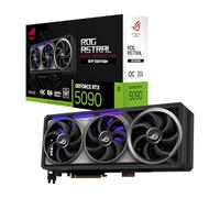 ASUS ROG Astral GeForce RTX 5090 32GB OC Edition GDDR7 BTF Quad-Fan - Tarjeta gráfica para Videojuegos (Nvidia Blackwell FP4 y DLSS 4, Adaptador GC-HPWR para Placas Base estándar y BTF