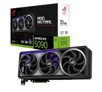 ASUS ROG Astral GeForce RTX 5090 - Tarjeta gráfica Gaming (PCIe 5.0, 32GB GDDR7, HDMI/DP 2.1, 3,8 Ranuras, 4 Ventiladores, Axial-Tech, cámara de Vapor, Almohadilla térmica de Cambio de Fase)