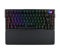 Asus Rog Azoth Extreme - Tastatur - 75% - Mit OleD-Display - Backlit - Kabellos - 2,4 Ghz, Bluetooth 5,1, UsB-C - Qwertz - Deutsch - Tastenschalter: