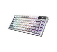 ASUS - ROG Azoth teclado Juego RF Wireless + Bluetooth QWERTY Blanco