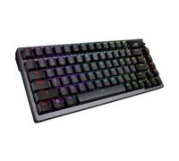 ASUS ROG Azoth Teclado mecánico Compacto 75% RGB inalámbrico/Btooth/USB, interruptores de Nieve ROG NX Intercambiables en Caliente, Pantalla OLED, botón de Control, Soporte Mac, Negro