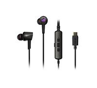 ASUS ROG Cetra II - Auriculares intraurales para Juegos, micrófono, ANC, USB-C, iluminación RGB Aura Sync, Funda de Viaje incluida, Puntas de Silicona, compatibles con Laptop, Interruptor, teléfono