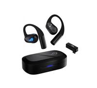 ASUS ROG Cetra Open Wireless - Auriculares Gaming (2,4 GHz y BT, ROG SpeedNova, Controladores de diafragma Recubiertos de DLC de 14,2 mm, cancelación de Ruido IA, 16 h de reproducción, IPX5) - Negro