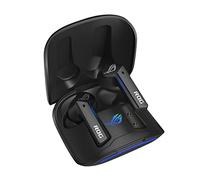 ASUS ROG Cetra True Wireless Gaming Earbuds - Bluetooth, baja latencia, cancelación de ruido ANC, control táctil, resistente al agua IPX4, batería 27 horas, carga inalámbrica, para PC, teléfono móvil