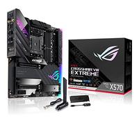 ASUS ROG Crosshair VIII Extreme AMD AM4 X570/X570S EATX - Placa base para juegos (PCIe 4.0, refrigeración pasiva PCH, 5 ranuras M.2, Wi-Fi 6E, OLED de 2 pulgadas, conector USB de panel frontal, LAN de
