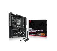 ASUS ROG Crosshair X870E Extreme AMD X870E AM5 E-ATX - Placa base para juegos, 20+2+2 etapas de potencia, DDR5, PCIe 5.0, 5X M.2, 5G y 10G LAN, Wi-Fi 7, USB4 Type-C, LCD de 5 pulgadas, overclocking AI
