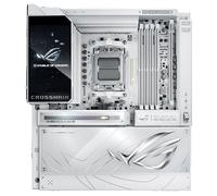 ASUS ROG Crosshair X870E Glacial - Placa Base ATX AMD X870E AM5, 20+2+2 DrMOS, DDR5, Ethernet 10Gb, WiFi 7, M.2, PCIe 5.0, Slot Q-Release, USB4, USB Tipo-C, AI Overclocking y Polymo Lighting II