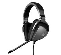 ASUS ROG Delta Core - Auriculares para Juegos para PC, Mac, PlayStation 4, Xbox One y Nintendo Switch con Audio de Alta resolución y diseño Exclusivo de cámara hermética, Color Negro