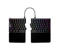ASUS ROG Falcata - Teclado Gaming Split 75%, ángulo de inclinación Ergo, interruptores magnéticos HFX V2 Hot-swappables, Rapid Trigger, Hall Sensor, conectividad Trimode, 8K Polling Rate, AZERTY