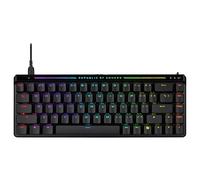 ASUS ROG Falchion Ace HFX Teclado Gaming analógico 65%, interruptores magnéticos ROG HFX, Disparo rápido, Panel táctil, 8000 Hz, amortiguación de Cinco Capas, Carcasa, Teclas ABS, QWERTY Español