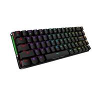 ASUS ROG Falchion - Teclado Mecánico Inalámbrico Gaming Compacto (65%) (68 Teclas, Aura Sync, Panel Táctil, Funda, Interruptores Cherry MX Red y hasta 450 Horas de Batería) Negro - QWERTY español