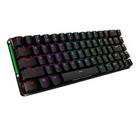ASUS ROG Falchion Wireless 65% Teclado mecánico para juegos (68 teclas, Aura Sync RGB, duración prolongada de la batería, panel táctil interactivo, teclas PBT, interruptores Cherry MX, funda para teclado)