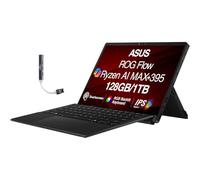 ASUS ROG Flow Creator - Laptop 2 en 1 con pantalla táctil IPS WQXGA de 13.4 pulgadas (AMD AMD Ryzen AI MAX+ 395, 128GB LPDDR5X, 1TB SSD, RGB KB, WiFi 7, cámara web, Bluetooth 5.4, Win 11 Pro) con