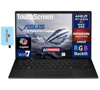 ASUS ROG Flow Z13 2 en 1 Creator Laptop de 13.4 pulgadas, 180 Hz, pantalla táctil LCD WQXGA (2560 x 1600) (AMD Ryzen AI MAX 395, 32GB LPDDR5X, 1TB SSD, RGB KB, WiFi 7, Win 11 Pro) con expansor de