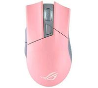 ASUS ROG Gladius II Origin Pnk - Ratón óptico ergonómico FPS con Cable USB para Juegos con iluminación RGB Aura Sync, 12000 dpi óptico, aceleración de 50G, 250 sensores IPS y Omron S Intercambiable