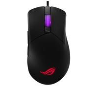 ASUS ROG Gladius III Core - Ratón para juegos con cable, ergonómico para diestros, 72 g, 12 K DPI, ROG Paracord, enchufes de interruptor a presión, interruptores intercambiables en caliente